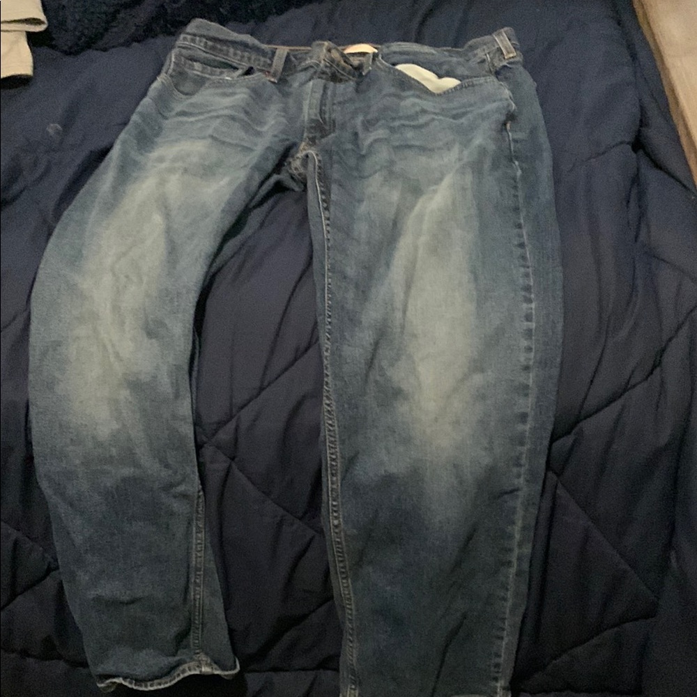 Levi's Relaxed Blue Jeans with Natural Fading